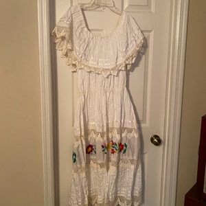Vintage crotchet dress